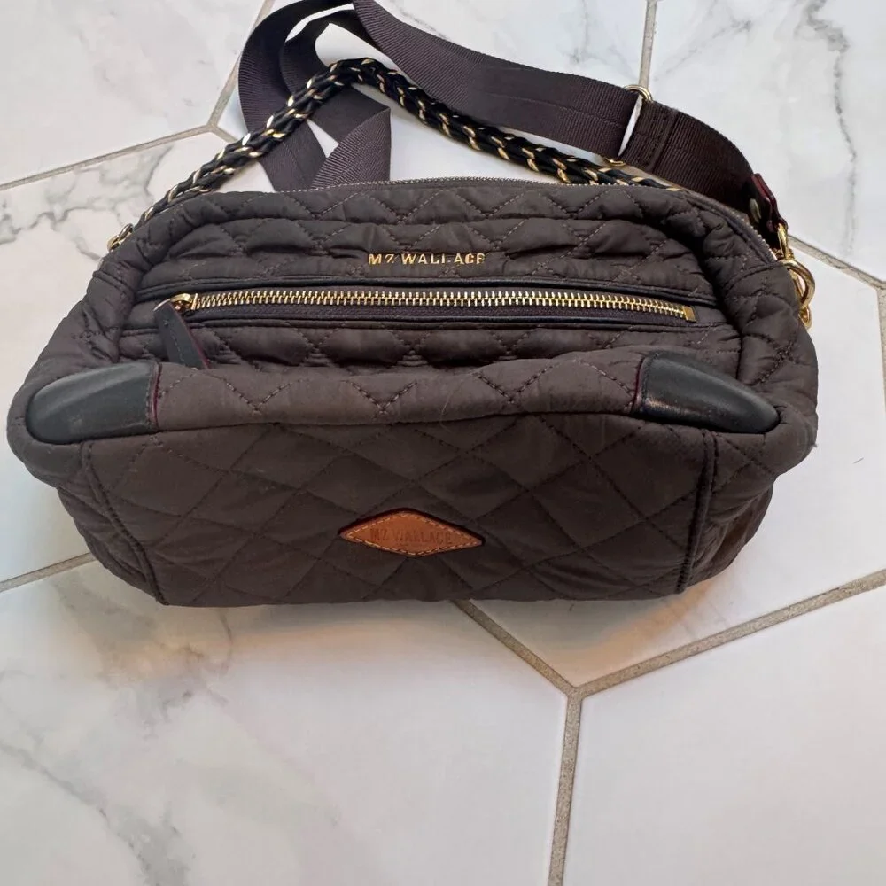 MZ WALLACE | CROSBY Crossbody bag | GOLD hardware - Picture 4 of 4